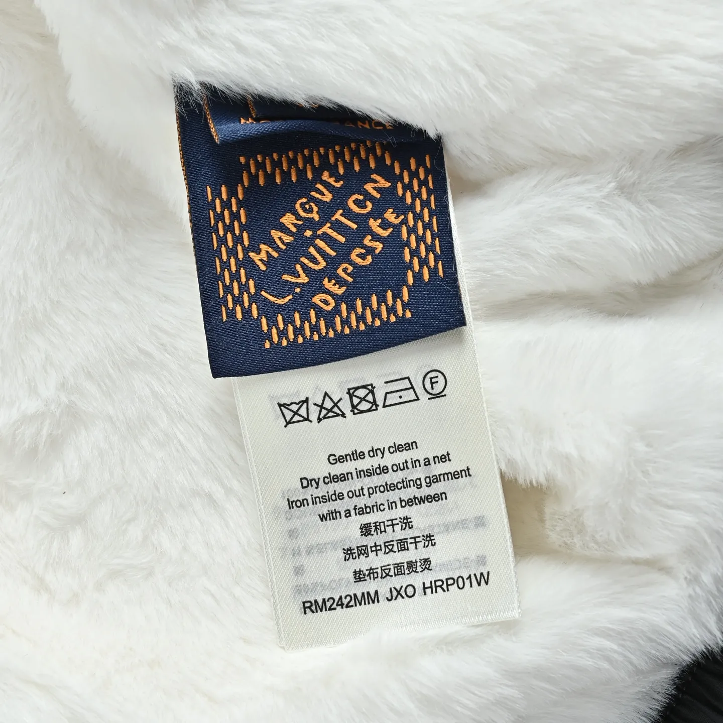 Louis Vuitton/Louis Vuitton Ski Series Full Print Jacquard Lambswool Hooded Down Cotton Jacket